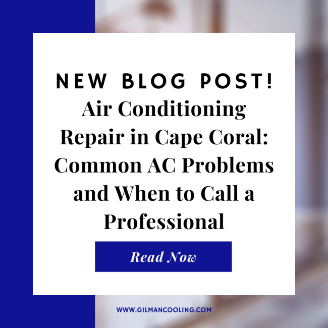 Air Conditioning Repair in Cape Coral